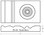 PB 391 Plynth Block